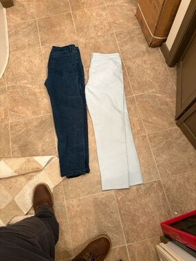 BYLT Basics Men’s Skinny Jeans - Navy and Light Blue